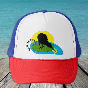 Boné Kiwi - Moda das Aves da Nova Zelândia /Trucker Hat
