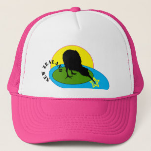 Boné Kiwi - Nova Zelândia Bird Fashion / Trucker Hat