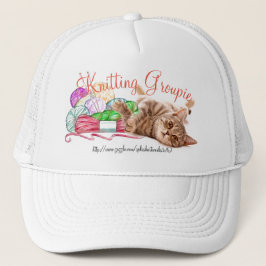Boné "Knitting Groupie"