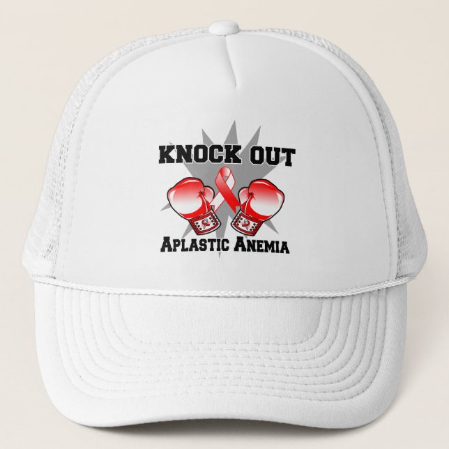 Boné Knock Out Aplastic Anemia (Frente)