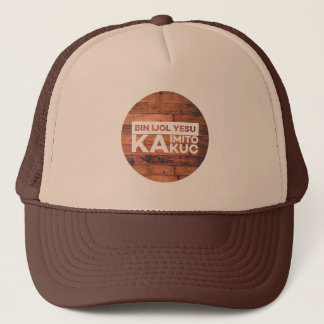 Boné Konymoi "Caixa ijol Yesu ka imito kuc" Trucker Hat