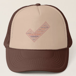 Boné Konymoi "Eu posso fazer tudo" Trucker Hat