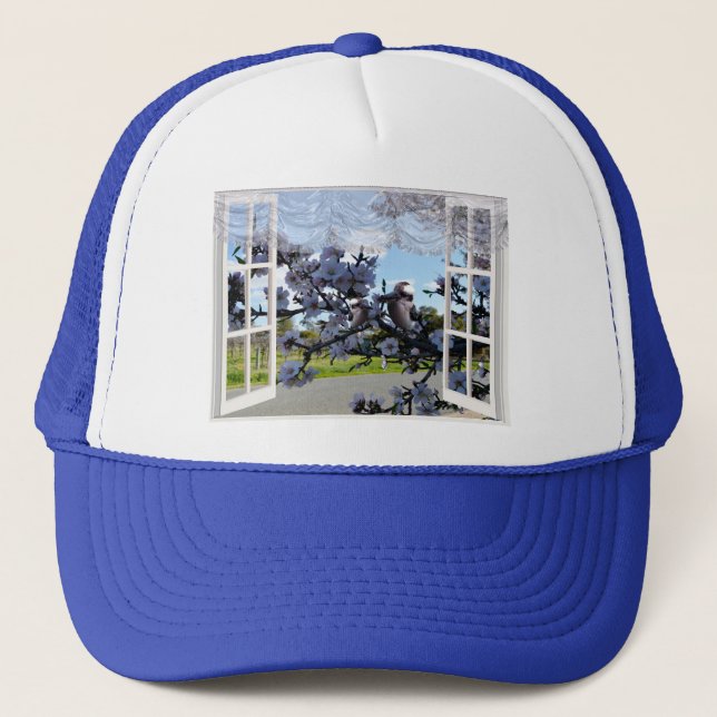 Boné Kookaburra Na Minha Janela, Que (Frente)