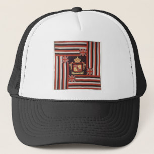 Boné Kuʻu Hae Aloha (minha bandeira amado), algodão