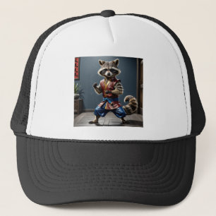 Boné Kung fu Raccoon