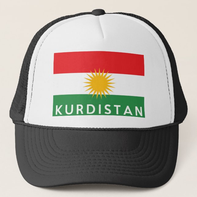Boné kurdistan nome do símbolo do país (Frente)