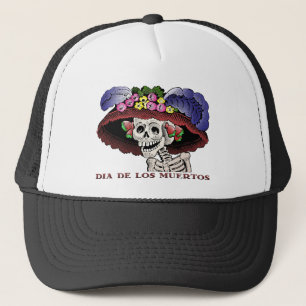 Boné La Calavera Catrina a cores