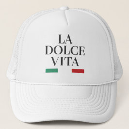 Boné La Dolce Vita - O Chapéu Do Caminhoneiro Italiano