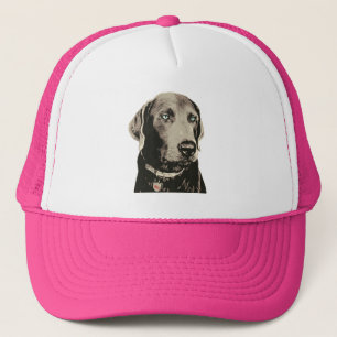 Boné Lab de prata 100% Chapéu de caminhoneiro do labra