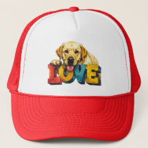 Lab Love Labrador Illustration | Dog Lover Graphic