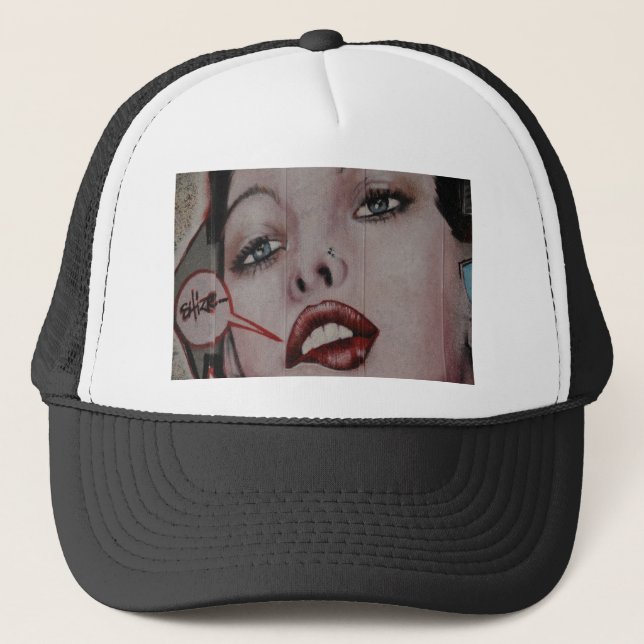 Boné _lábios vermelhos (Frente)