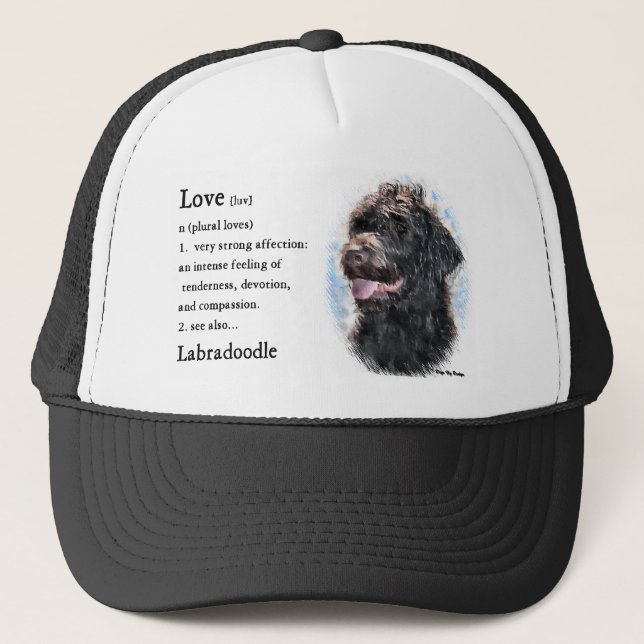 Boné Labradoodle Gifts (Frente)