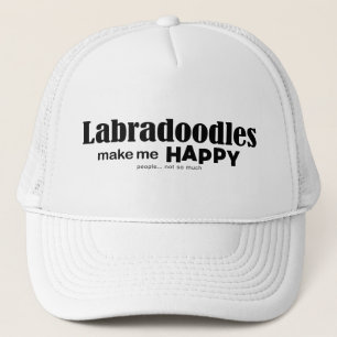 Boné Labradoodles Me Faz Feliz