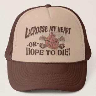 Boné Lacrosse minha engrenagem relaxado do coração