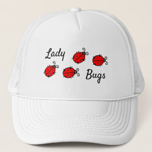 Boné Lady Bugs Design Trucker Hat
