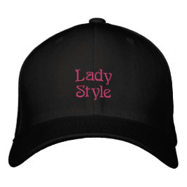 Boné Lady Embroidered Hat