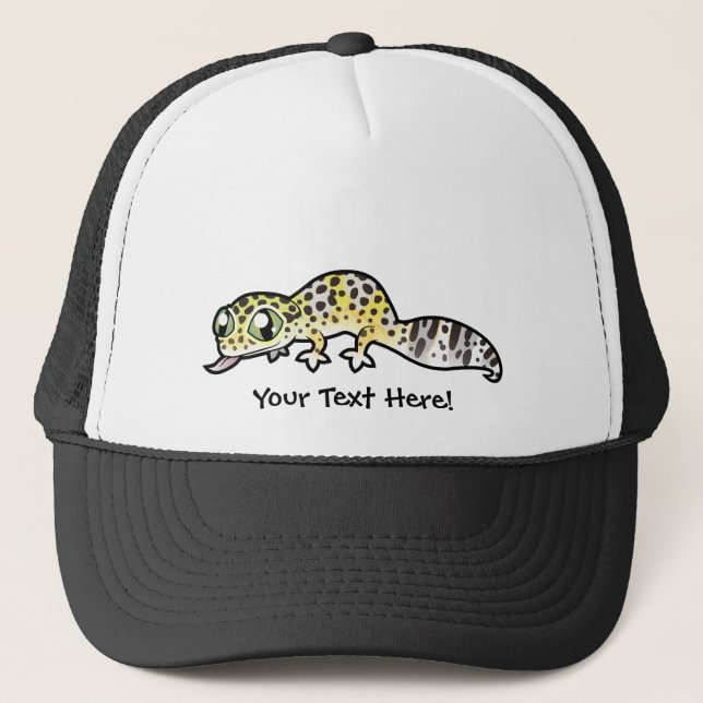Boné Lagartixa Leopardo Desenhada (Frente)