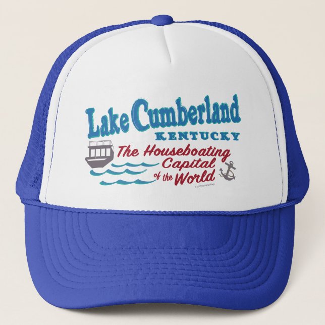 Boné Lake Cumberland Trucker's Hat (Frente)