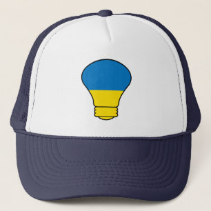 Boné Lâmpada da Ucrânia, ficar com a Camisa T da Ucrâni