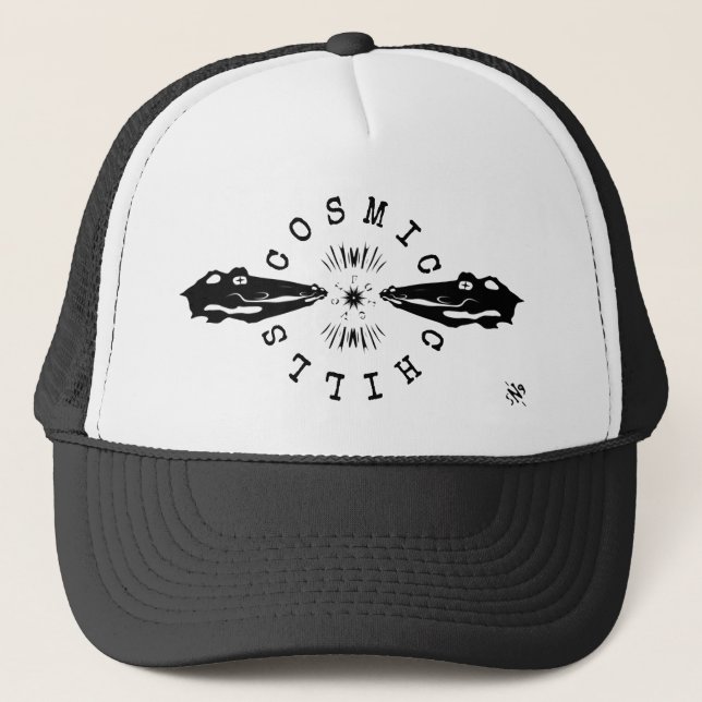 Boné Lâmpada de refrigeração de peixes-piripteis v1 (Frente)