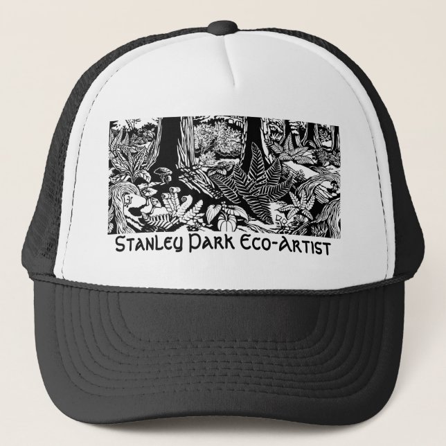 Boné Landscape Art Hats Stanley Park Eco-Art Caps (Frente)