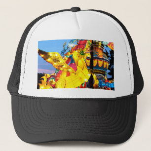 Boné Lanterna japonesa lunática do unicórnio