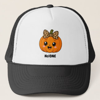 Boné Laranja Bonito Pequena Abóbora Halloween Personali