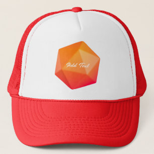 Boné Laranja Cristal com Capa Fantástica Super com Esti