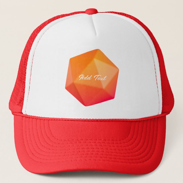 Boné Laranja Cristal com Capa Fantástica Super com Esti (Frente)
