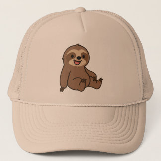 Boné Lazy Day Sloth Hat - Cute Cartoon Sloth Cap