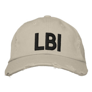 BONÉ LBI HAT LONG BEACH ISLAND NEW JERSEY 08008