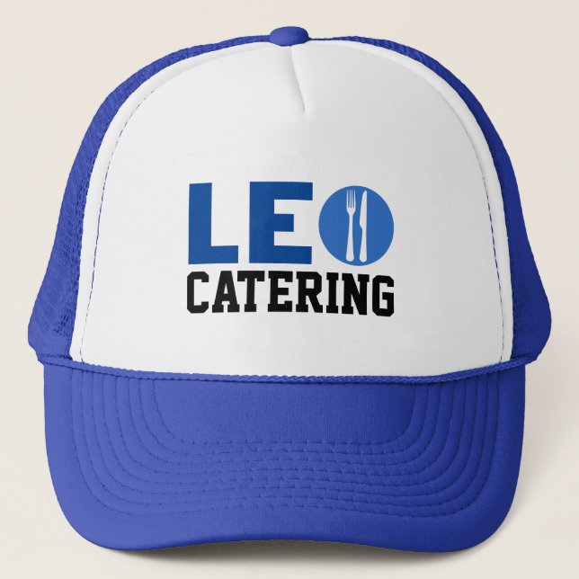 Boné Leão catering (Frente)