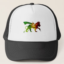 Leão de Judá RASTA | Vermelho Dourado Verde