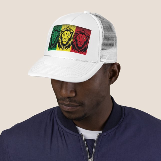Boné Leão de Judah Trucker Hat (In Situ)