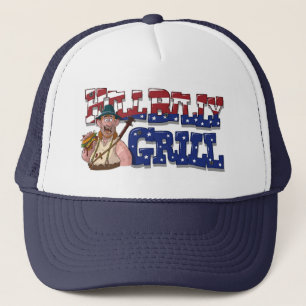 Boné Legal HillBilly Grill Hat!