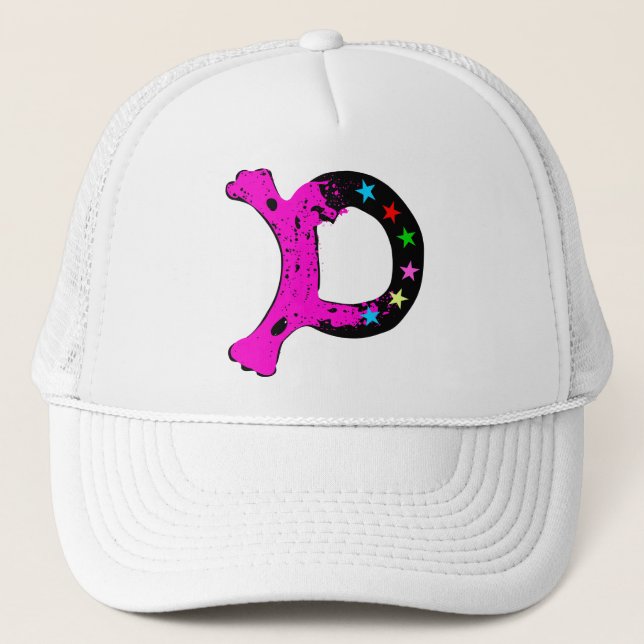 Boné ╚" Legal, Inicial D Na moda Trucker Hat", ╝ (Frente)