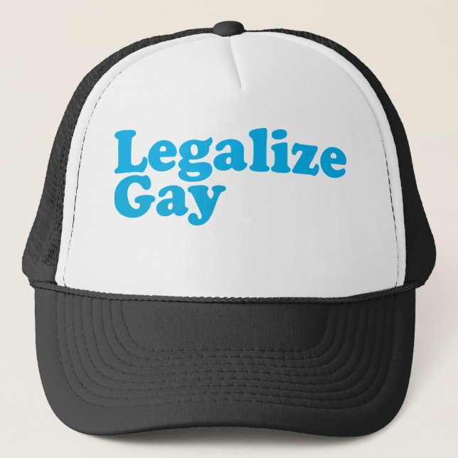 Boné Legalize azuis bebés alegres (Frente)