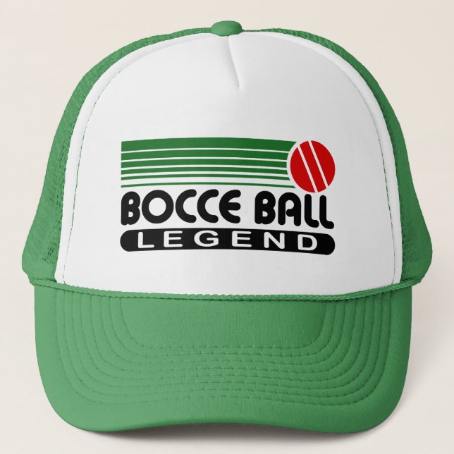 Boné Legenda da bola de Bocce (Frente)