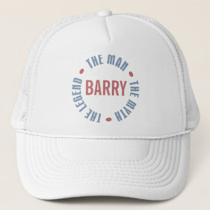 Boné Legenda do mito do homem de Barry customizável