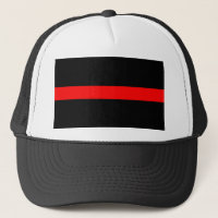 lei policial de linha vermelha fina