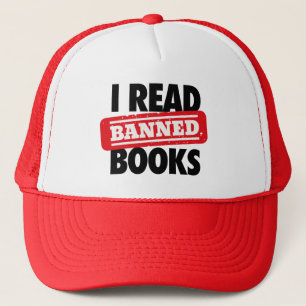 Boné Leia o livro proibido "Trucker Hat"
