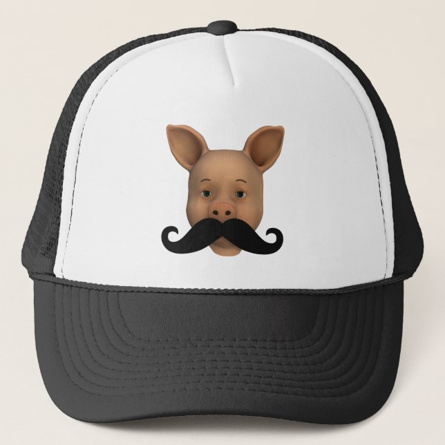 Boné Leitura com bigode (Frente)