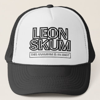 Boné Leon Skum | Este Anagram É Um Idiota