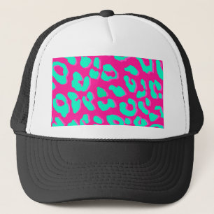 Boné Leopardo - Mint Rosa