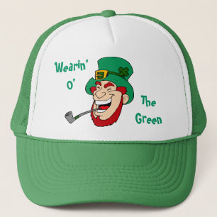 Boné Leprechaun do Wearin 'O' The Green Chapéu do Dia d