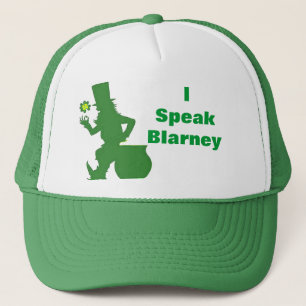 Boné LEPRECHAUN EU FALO BLARNEY chapéu