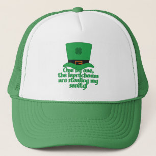 Boné Leprechauns roubando chapéus da Sanidade