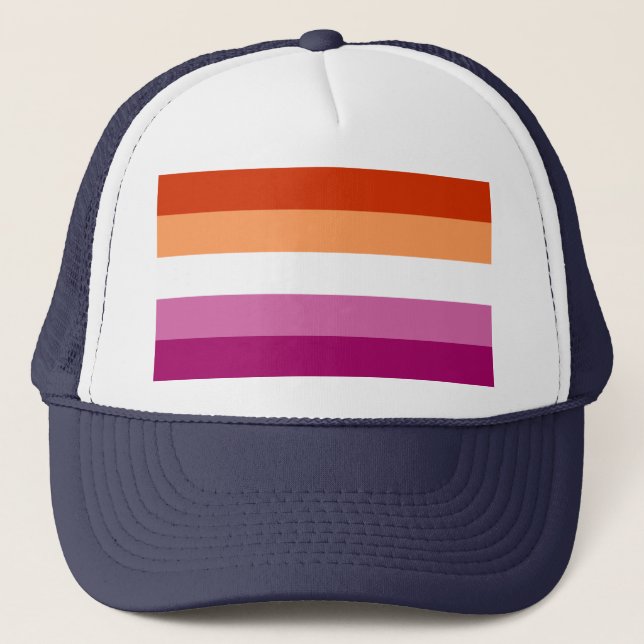 Boné Lesbian Pride Flag LGBTQ (Frente)
