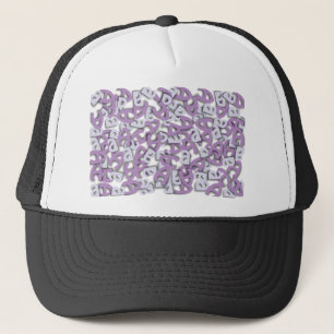 Boné Letra A Purple