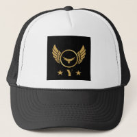 Letra Y personalizada Águia dourada Asas Branco e 